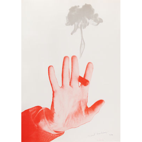 Poster for Edition et Sur Marcel Duchamp.Givaudan